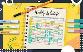 a planner for studying